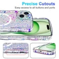 thumbnail image 2 of TECH CIRCLE Cute Case for Apple iPhone 15 Pro Max 6.7" 2023 Cell Phone with Wave Edge, Compatible with MagSafe Accessory, Screen Camera Protection, Shockproof Protective Cover, Colorful Stars, 2 of 7