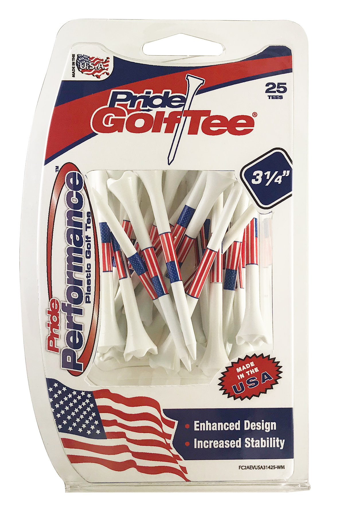 Pride Performance Flag Plastic Golf Tees, 25 Count photo 6