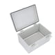 thumbnail image 2 of Caja De Conexiones A Prueba De Agua, Caja De Conexiones Eléctricas Con Cubierta Con Bisagras De 300 X 200 X 170 Mm Caja De Proyectos Eléctricos A Prueba De Agua IP67 Para Exteriores, Gris, 2 of 7