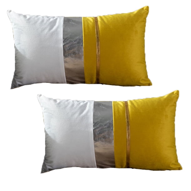 Funda de almohada bronceadora para el hogar, terciopelo suave y cálido, 2 uds.
