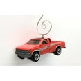 thumbnail image 3 of 1995 Nissan Hardbody Truck Car Custom Christmas Ornament 1:64 Diecast Red, 3 of 3