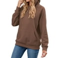 thumbnail image 3 of Shine Up Womens Hoodies Casual Hooded Sweatshirts Oversized Pullover Long Sleeve Ladies Tops with Pocket, 3 of 5