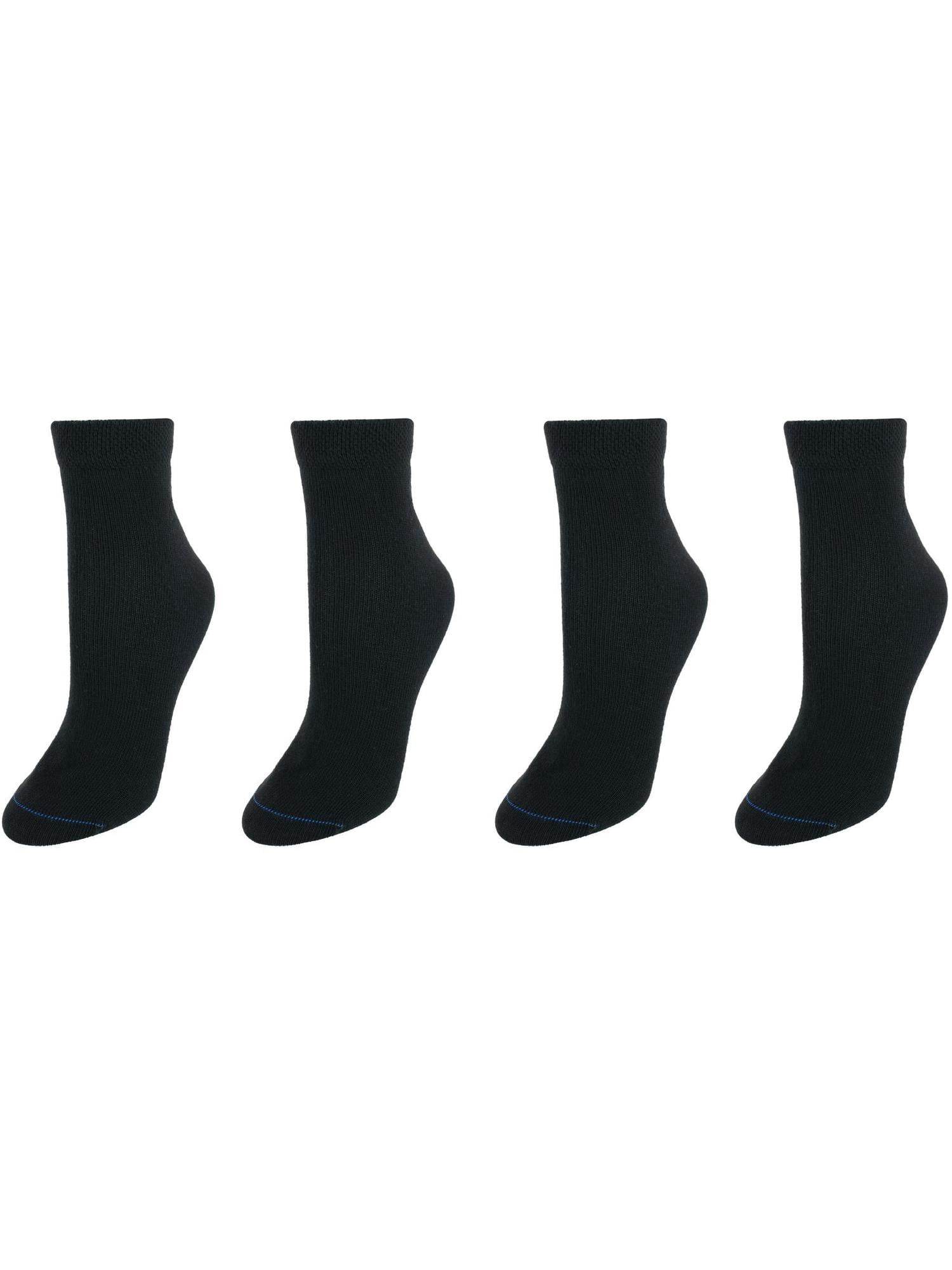 (2 pack) Dr. Scholl's Women's Diabetes and Circulatory Low Cut Socks, 4 Pack