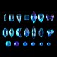 thumbnail image 4 of 21 rejillas mixtas 3D para decoración de uñas, diamantes de imitación, gemas, cuentas, accesorios para decoración de uñas DIY Estilo 5, 4 of 4