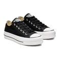 thumbnail image 3 of Converse Women's Chuck Taylor All Star Lift Sneakers, Black/White/White, 9.5 Medium US, 3 of 5