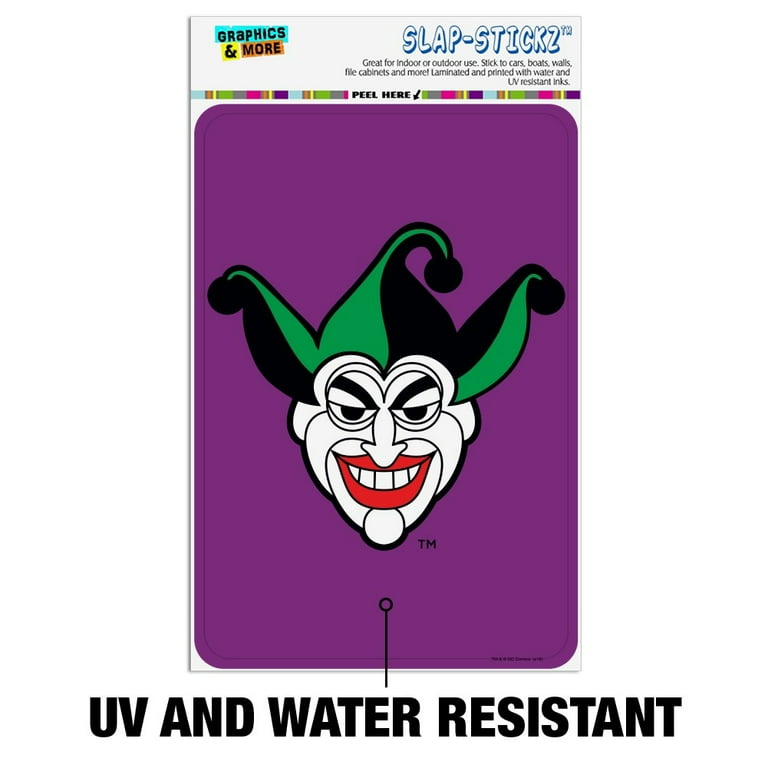 DC Comics Batman And Joker Sticker - C&D Visionary Licensed Character Decal