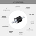thumbnail image 4 of M6x18mm Rubber Mounts, 10 Pack Anti Isolator Studs Shock Absorber Male, 20x20mm, 4 of 5