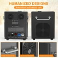 thumbnail image 5 of 2pcs Cold Spark Firework Machine with Flight Case, Smart DMX Control DJ Equipment Machine for Wedding Christmas Party Musical Show, 5 of 11
