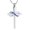 Silver-Blue, variant on Infinity Love Cross Cremation Jewelry Ashes Religious Cross Urn Necklace for Women Memorial Keepsake Pendant for Women
