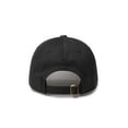 thumbnail image 4 of Knite gorra San Juditas negra gabardina con visera curva ajustable para hombre, 4 of 5