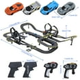 thumbnail image 5 of Eosunjian Slot Car Race Track Sets,Electric Race Car Track Set,Electric Remote Control Track Car High Speed Showdown Gifts Toys for Ages 8-10,Black, 5 of 6