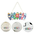 thumbnail image 6 of WEUVEB Surfboard Shaped Beach Decor Wooden Multi Party Decoration Hawaiian Style 1Set, 6 of 8