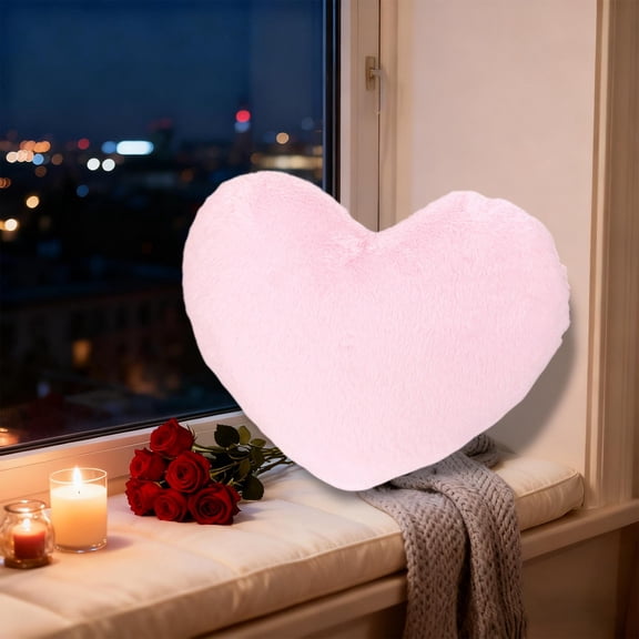 Upgraded Heart Pillow Pink Valentine's Day Decorations