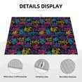 thumbnail image 3 of Fotbe Graffiti Art Alfombrilla de Secado para Cocina con Estampado, 18x24 Pulgadas, 3 of 7