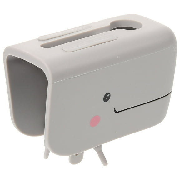 KAKOWELY 1Pack Bathtub Faucet Cover for Kids Safety Whale Shape in Grey Protects from Injuries