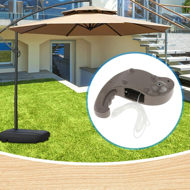 Sombrilla De Patio Con Manivela, Piezas Para Exteriores, Para Picnic, Patio Y Terraza