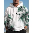 thumbnail image 4 of Sudadera con capucha para hombre nueva 2024 con estampado 3D de lobo siberiano, color negro, divertida, estilo hip hop, tendencia urbana, talla europea grande, envío gratis, 4 of 5