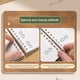 thumbnail image 5 of Xihbxyly Cuaderno Vintage de Hojas Sueltas, Cubierta Gruesa Mate, Páginas Desmontables para Fácil Personalización, Escritura Suave, Elegante Color Verde, Ideal para Uso Diario, Paquete de 2, 14 X 20,, 5 of 7