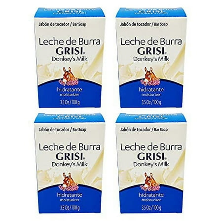 Grisi Donkey's Milk Soap 4-pack 3.5oz