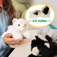 thumbnail image 2 of Prextex 6 Inch Plush Cats Realistic Pack of 6, 2 of 7