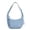 Light Blue, variant on bravefron Nylon Crescent Crossbody Bag for Women Shoulder Tote Handbag Casual back-to-school Bag Dumpling Purse Bag for Outdoor Travel