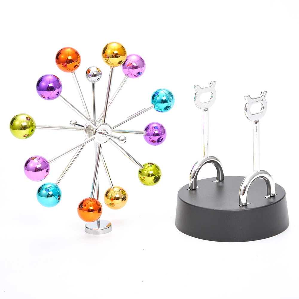 Kinetic Art Perpetual Motion Desk Toy, Perfect Desktop Toys for Office with Motion, Executive Desk Toys - Ferris Wheels - image 3 of 8