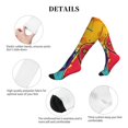 thumbnail image 6 of Bixox Gaming Print Compression Socks,Compression Socks Women & Men Circulation for Medical,Running,Athletic, 6 of 7