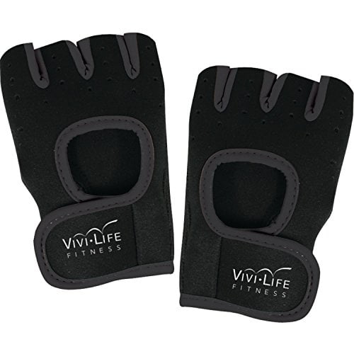 Black Vivilife Fitness Exercise Gloves