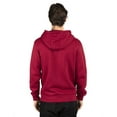 thumbnail image 2 of Unisex Ultimate Fleece Full-Zip Hooded Sweatshirt - BURGUNDY - S, 2 of 3