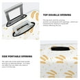 thumbnail image 5 of Qekee Wheat Elastic Luggage Cover, Double-sided Print, Invisible Zipper, for Travel, Business, Daily - X-Large, 5 of 9