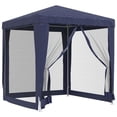thumbnail image 2 of vidaXL Party Tent Outdoor Canopy Tent Gazebo Marquee with 4 Mesh Sidewalls, 2 of 7