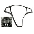 thumbnail image 3 of DYNWAVECA Car Steering Wheel Cover for CLA CLS GLA GLK Easy to Attach Durable Interior Accessory - Carbon Fiber Pattern, 3 of 5