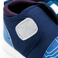 thumbnail image 6 of ikiki Cyber Stomp Squeakerless Toddler Shoes | Blue Circuit Board Pattern, 6 of 9
