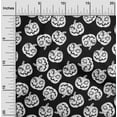 thumbnail image 2 of oneOone Cotton Poplin Black Fabric Halloween Sewing Fabric By The Yard Printed Diy Clothing Sewing Supplies 56 Inch Wide, 2 of 4