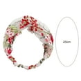 thumbnail image 5 of Soumake Headband Embroidery Flower Pattern Net Yarn Smooth Touch Women Hair Band Hair Accessories, 5 of 8
