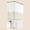 Clear, variant on Norcho Rice Dispenser, 25 lb (11.3 kg) Sealed Rice Storage Container with Measuring Cup, Moisture Proof, Kitchen Pantry, White