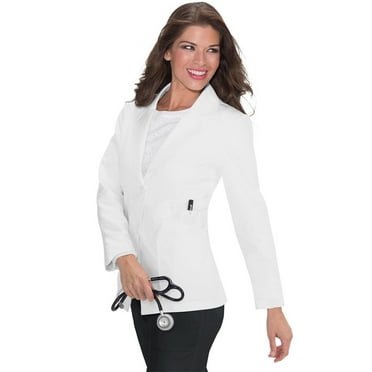 Koi 'Macie' Lab Coat  Scrub Top