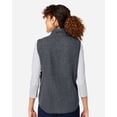 thumbnail image 3 of North End NE714W Women's Aura Sweater Fleece Vest-CARBON/ CARBON-3XL, 3 of 3