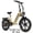 ES1 Beige, variant on ENFFE ES1 Electric Bike for Adults 1500W Peak Motor 48V 20Ah Battery 28 MPH 80 Miles Range 20” Fat Tire Ebike Hydraulic Brakes UL 2849