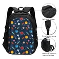 thumbnail image 3 of Balery Space Cartoon Mochila con carga USB para hombre y mujer - Mochila impermeable y antirrobo para portátil con puerto USB para viajes, trabajo, estudios y universidad, 3 of 7