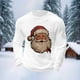 thumbnail image 4 of Blusas y camisas de manga larga con cuello redondo para hombre, ropa deportiva para el hogar, pijamas, camisetas casuales holgadas de color liso, blusa deportiva de poliéster para hombre, 4 of 4