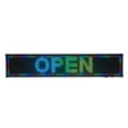 thumbnail image 6 of LED Scrolling Sign 26"*8" Message Board Full Color RGB Programmable Outdoor Sign, 6 of 12