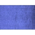 thumbnail image 1 of Ahgly Company Indoor Rectangle Oriental Blue Industrial Area Rugs, 2' x 4', 1 of 4