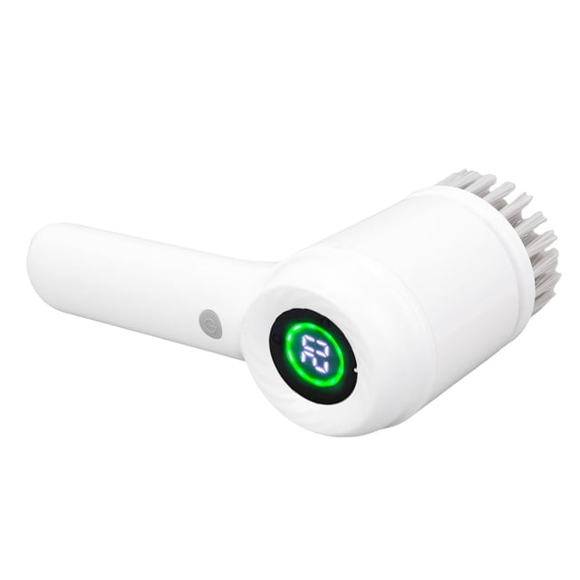 Cepillo Limpiador De Ducha Inalámbrico, Fregador Eléctrico Eficiente Y Fácil De Usar Pantalla LED IPX7 A Prueba De Lluvia Múltiples Cabezales De Cepillo Agarre Antideslizante