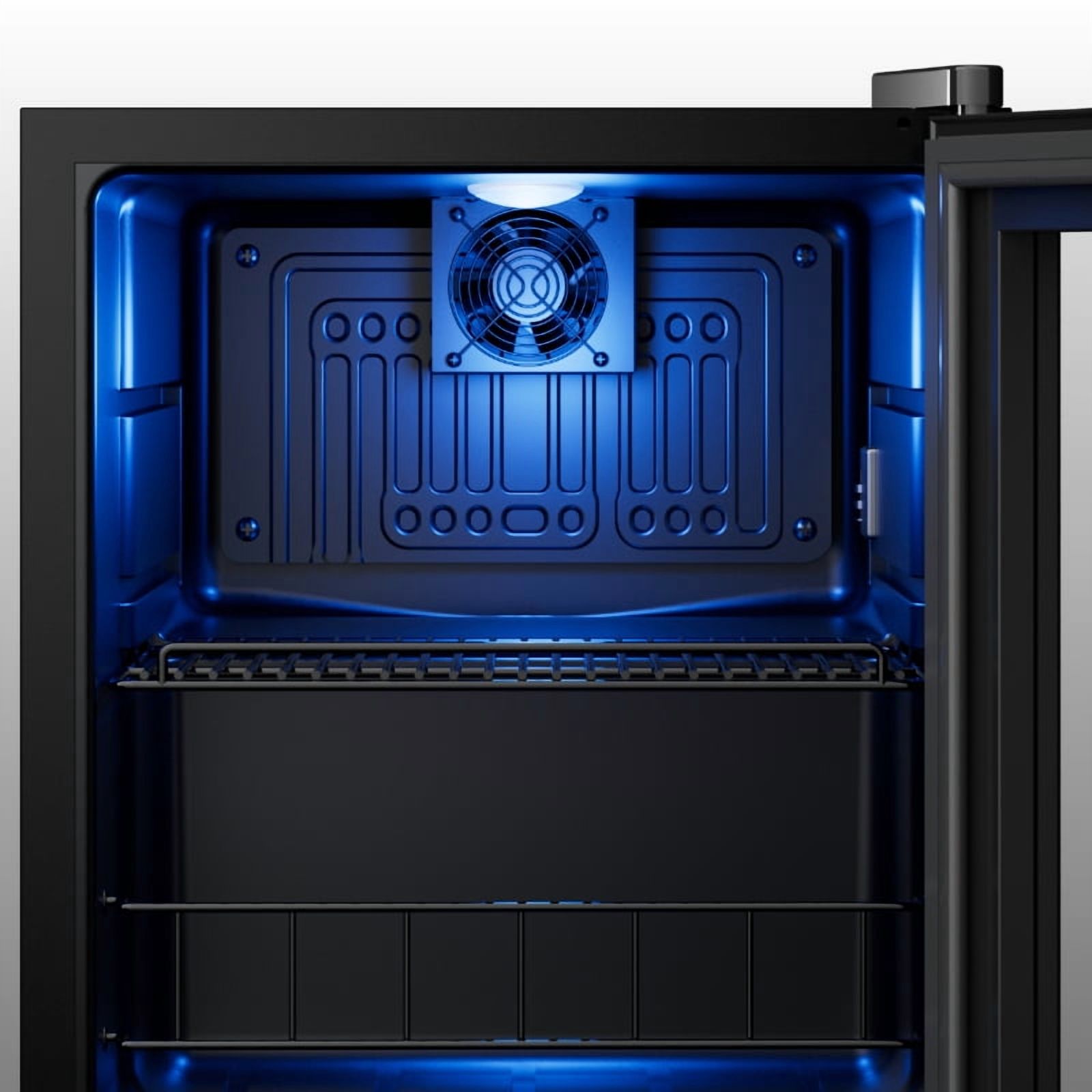 Yeego Beverage Refrigerator, 130 Can Mini Fridge With Glass Door for Home/Dorm/Office, 2 Pack