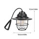 thumbnail image 4 of Fiudx Lámpara Colgante para Exteriores, 4 Modos de Iluminación, Recargable E Impermeable, Diseño Portátil y Práctico, Ideal para Acampar y Hacer Senderismo, Material Abs Duradero, Compacta y Portátil, 4 of 7