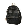 thumbnail image 2 of Mesh Backpack Large Capacity Portable Open Design Backpack for Beach Travel Outdoors Swimming Daily Leisure Shopping Youth and Adults Lightweight Foldable Daypack, 2 of 9