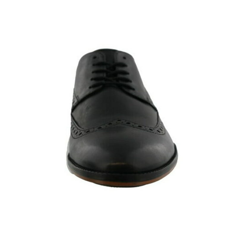 Bostonian Men's Gellar Wing Black Leather 12 M, Size: Medium