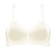 thumbnail image 5 of Turilly Bras Womens Solid Color Push Up Thin Strap Bra Wireless Breathable Everyday Underwear Everyday Bras, 5 of 6