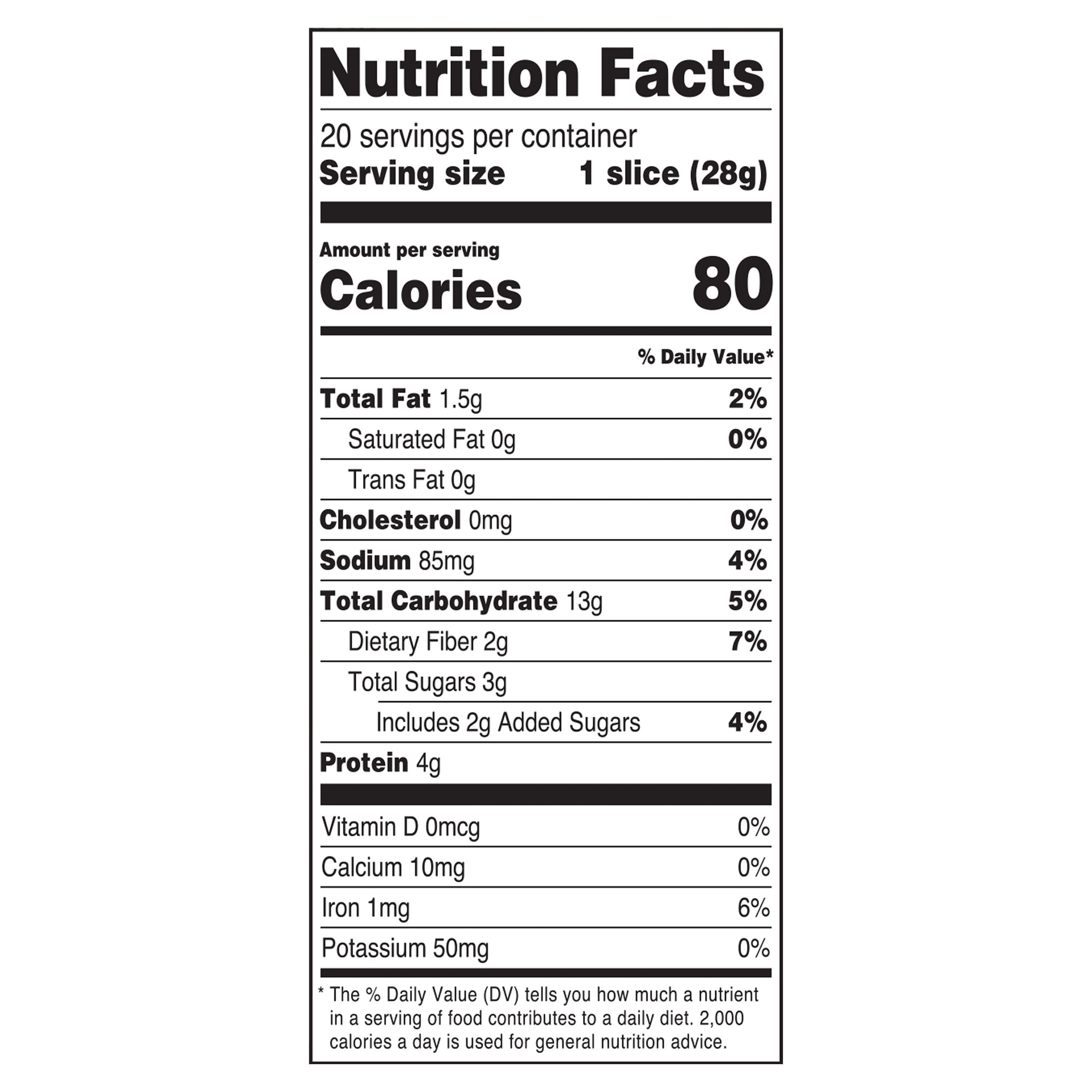 Great Value Organic Thin-Sliced Select Seeds Bread, 20 oz